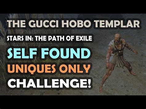 The Path of Exile Self Found Uniques Only Challenge aka THE